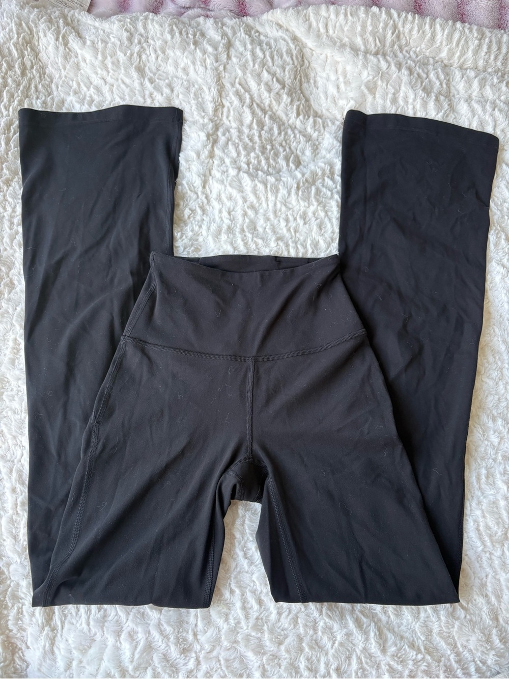 lululemon athletica Black High-Rise Flare Leggings